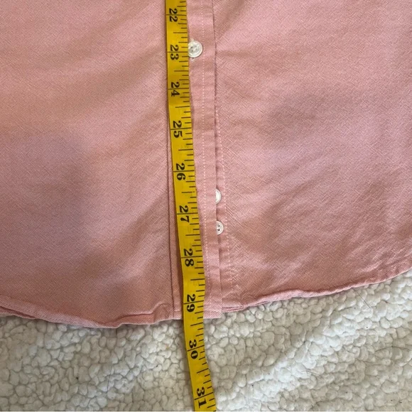 Cabin Creek 100% Cotton Pink Button Down Collared Shirt, Women's Size Large - Picture 11 of 12